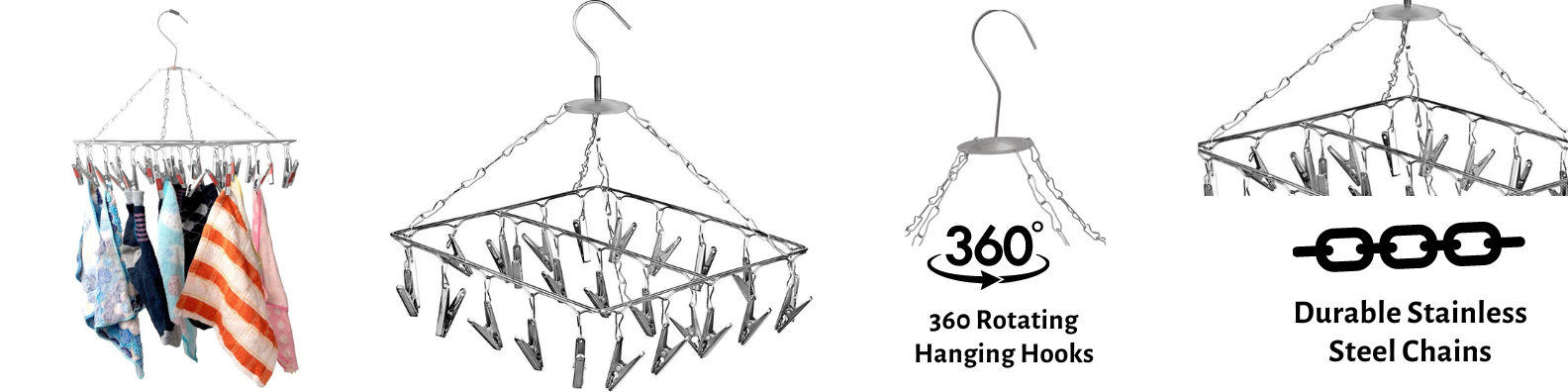 Winggi Cloth Hanger Clips Banner