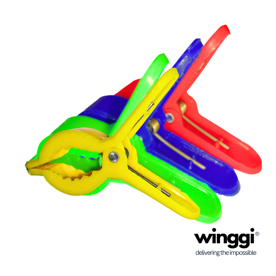 Winggi Plastic Cloth Clips Features